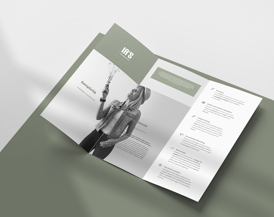 iaiastyle servizi brochure, depliant e cataloghi