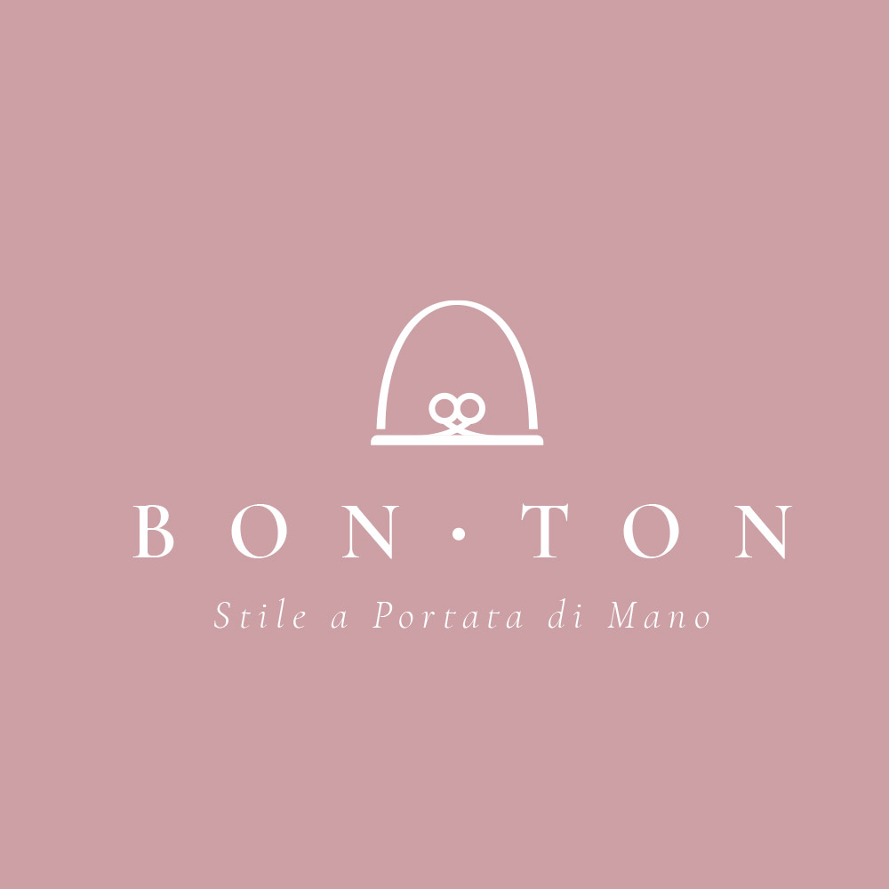 realizzazione bozzetti per logo bon ton